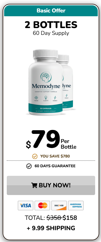 Buy Memodyne 2 Bottle
